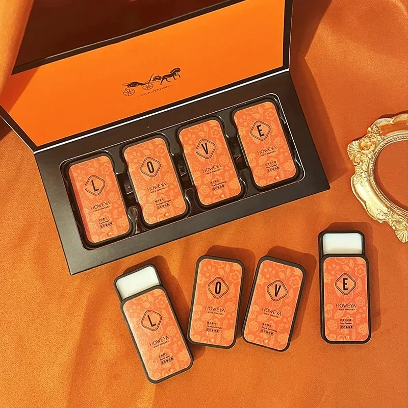 Solid Perfume Set 4 Piece Flor - огляд і ціна Home Fragrance Gift